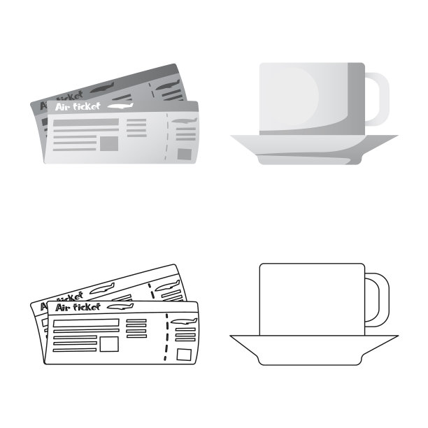 机场及飞机标志图片下载