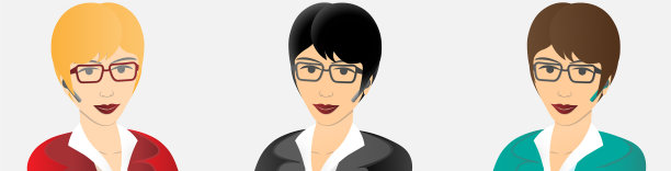 商务女性蓝牙免提设备图片下载