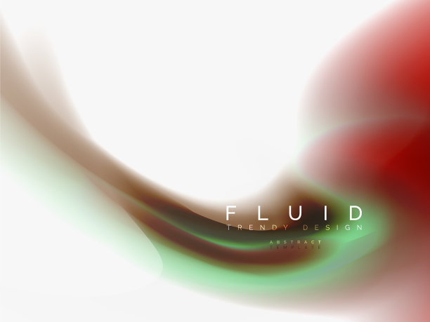 背景抽象-液体颜色波流图片下载