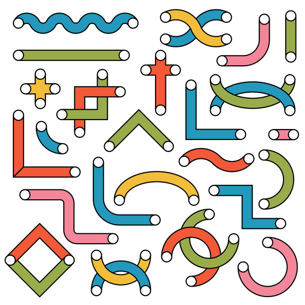 设置线性管形状用于设计图片下载