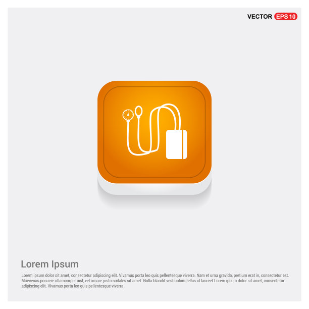 轮廓医疗机械眼压计图标图片下载