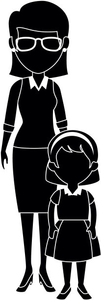 漂亮的女老师和学生头像图片下载