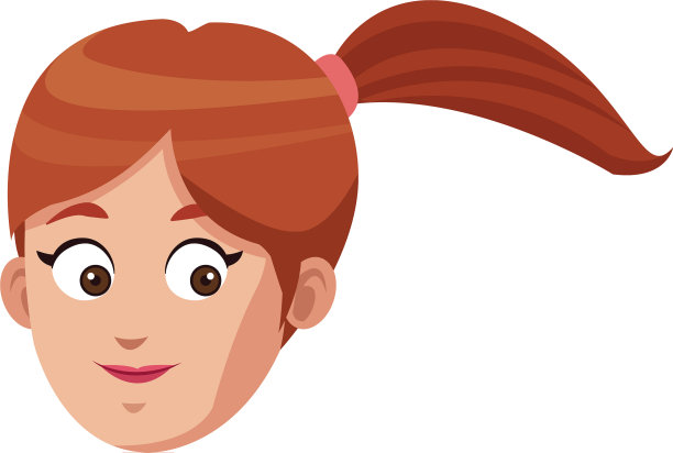 女人卡通图标图片下载