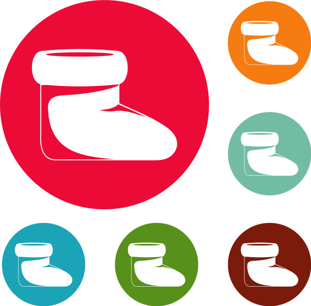 女鞋图标圈设置图片下载