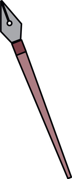 钢笔书写供应学校图标图片下载