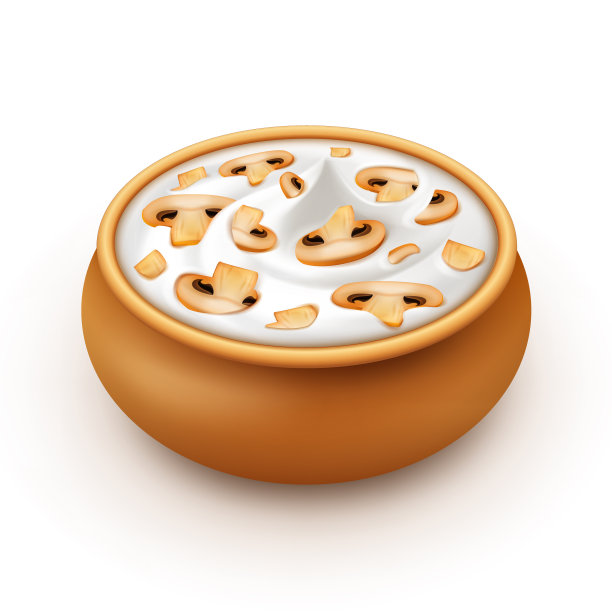 酸辣酱和蘑菇片图片下载