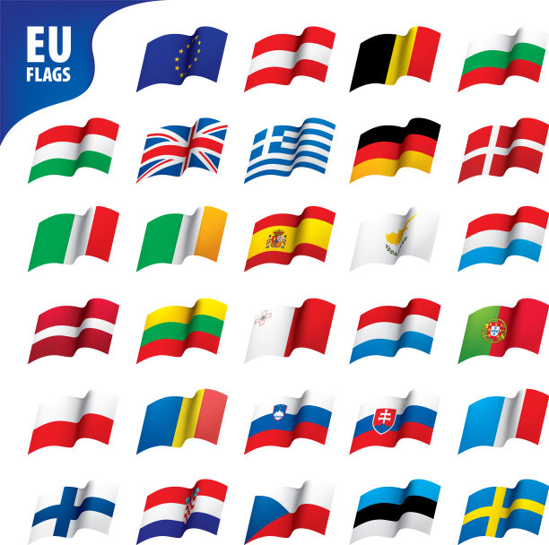 欧盟的旗帜图片下载