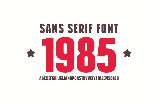 无衬线字体加粗字体图片下载