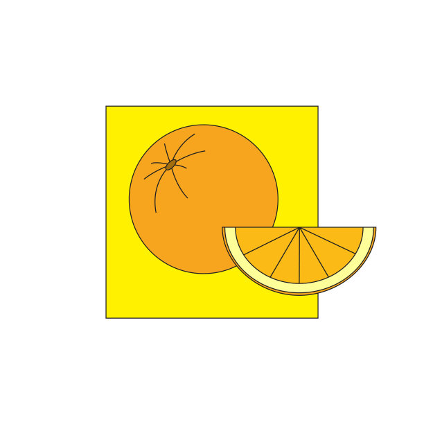 橙黄色的田野图片下载