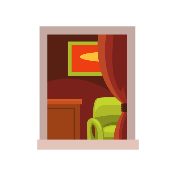 从街道绿地看房间内部图片下载