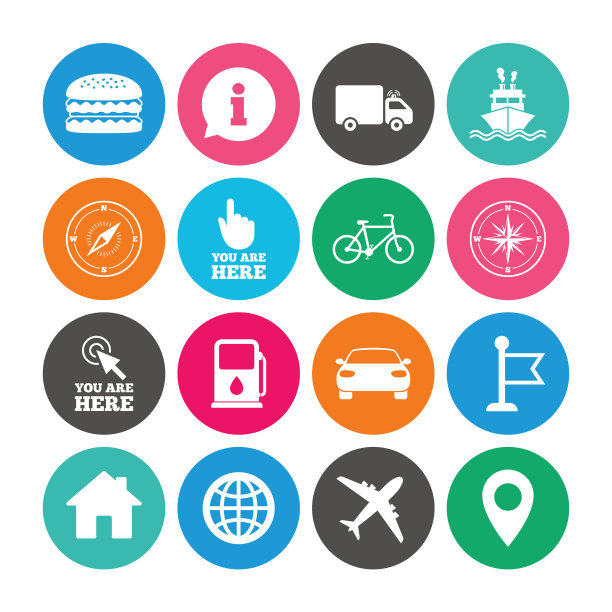 导航和GPS图标的设置图片下载