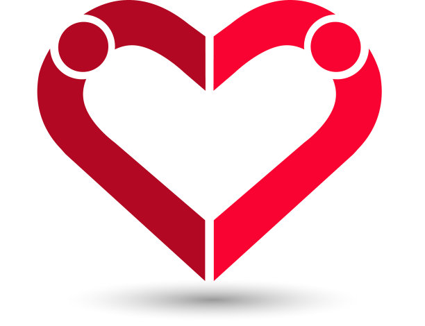 人们创造了一颗充满爱心和关怀的心图片下载