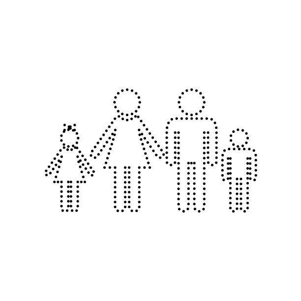 家族符号黑点图片下载