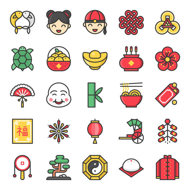 大套中国农历新年图片下载