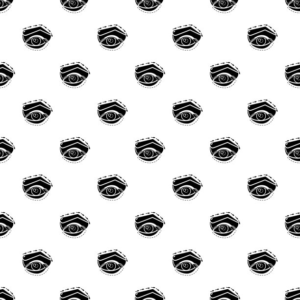 眼睑仰视模式无缝图片下载