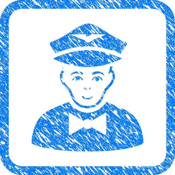 航空乘务员装裱邮票图片下载