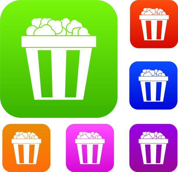 爆米花套装收藏盒图片下载