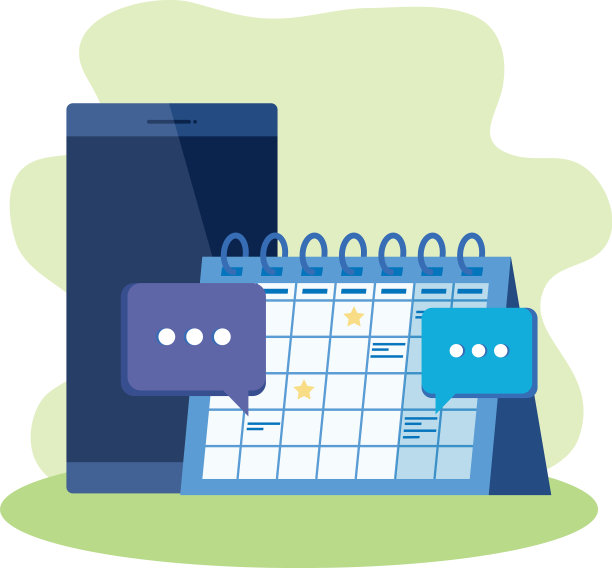 带有日历提醒的智能手机图片下载