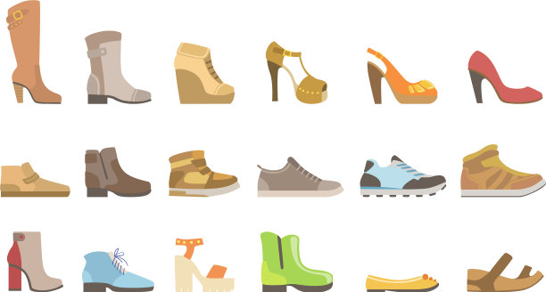 不同的鞋子图片下载