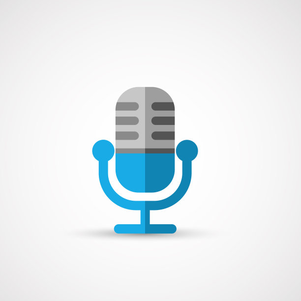 钢麦克风图标图片下载