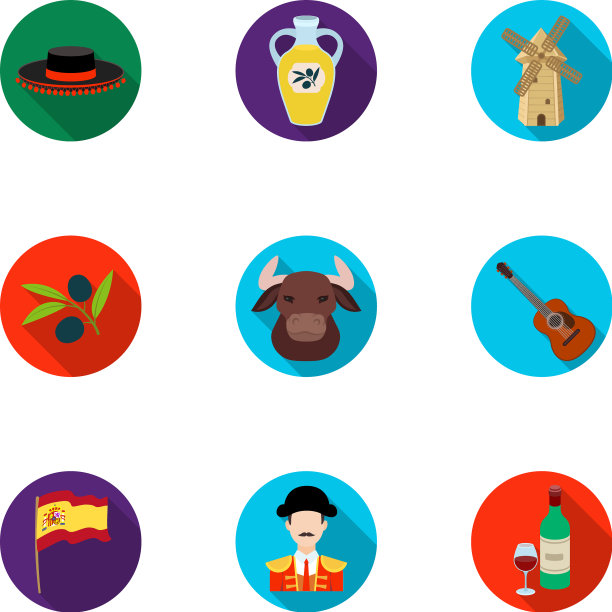 一组关于西班牙风景的图片图片下载