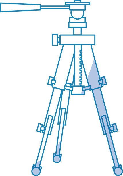 专业摄影三脚架图片下载