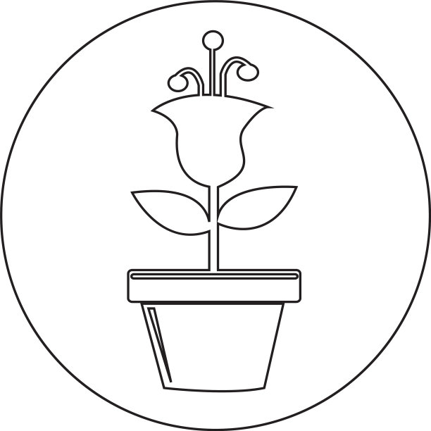 花盆图标图片下载