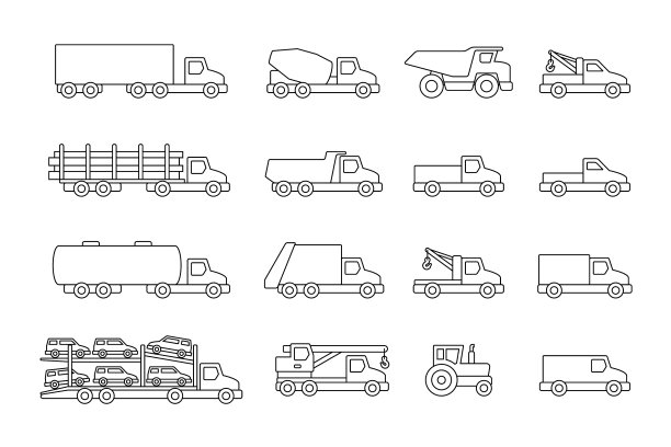 卡车图标设置图片下载