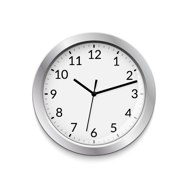 办公时钟圈现代商业标志图片下载