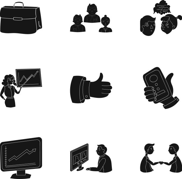 一套关于交易工作的图片图片下载