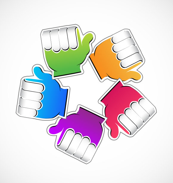 竖起大拇指就像圈圈组队图片下载