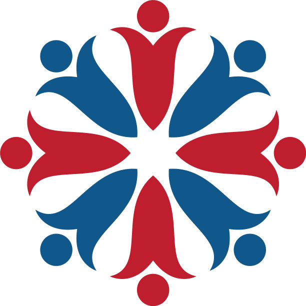 人花标志设计图片下载