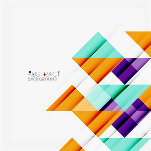 三角图案设计背景图片下载