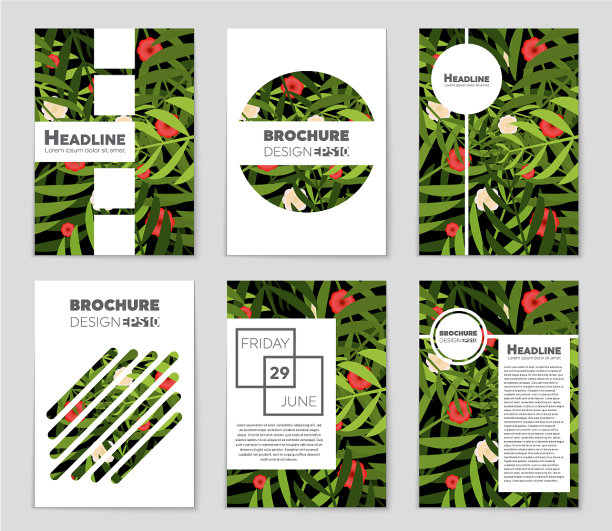 抽象布局的艺术背景设置图片下载