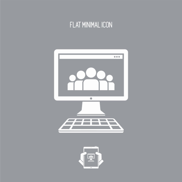 社交网络概念图标图片下载