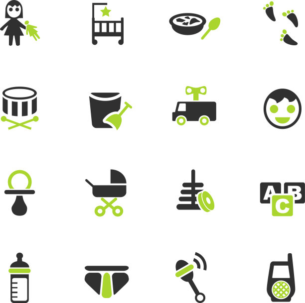 婴儿图标设置图片下载