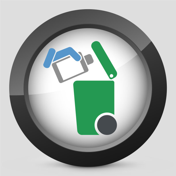 分类废物收集图标图片下载