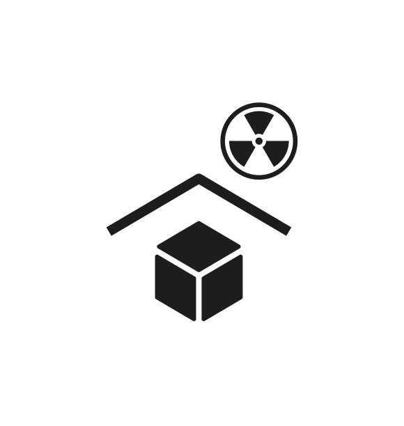 远离放射源标志图片下载