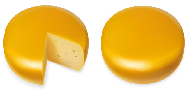 黄奶酪头逼真图片下载