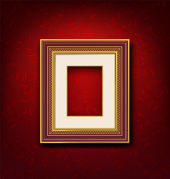 黄金框架图片下载