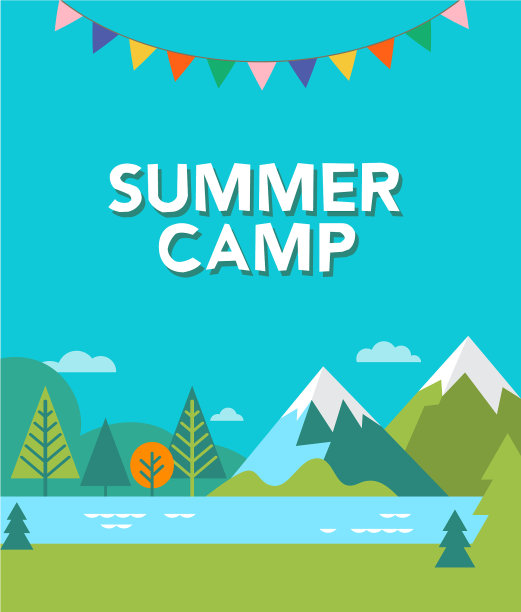 夏令营的背景图片下载