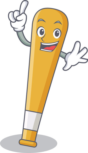 手指棒球棒角色卡通图片下载