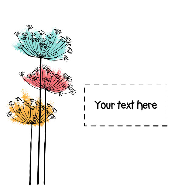 设计手绘涂鸦花为您设置图片下载