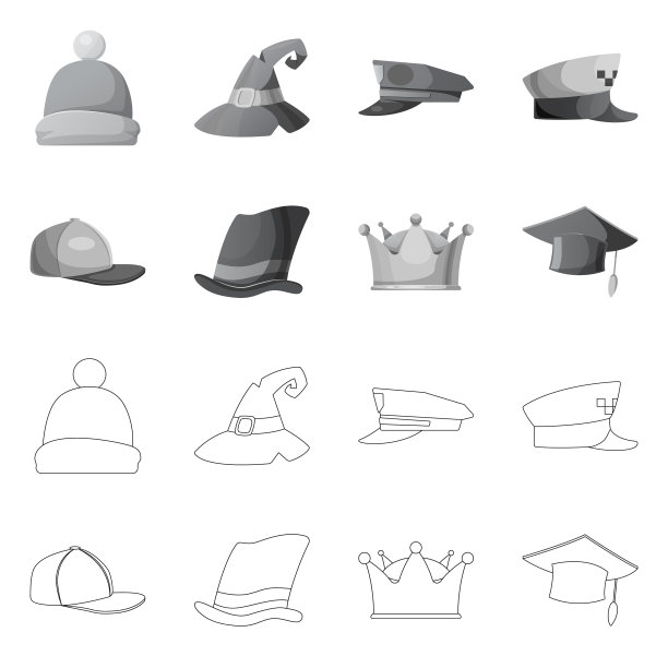 帽子和帽子标志图片下载