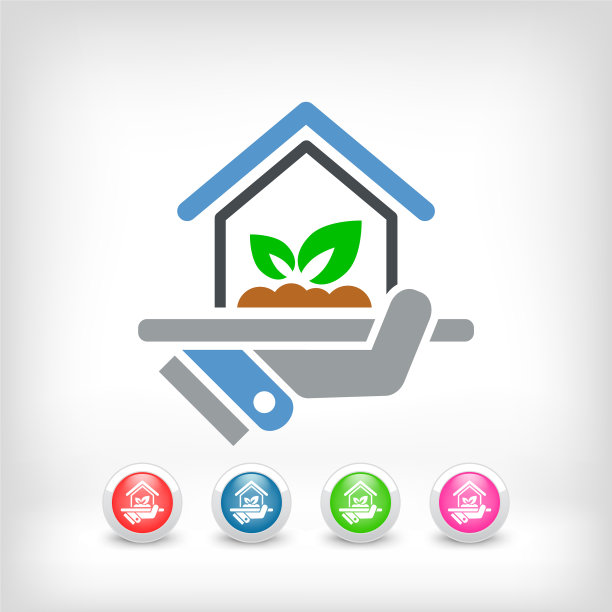 在室内花园图标图片下载