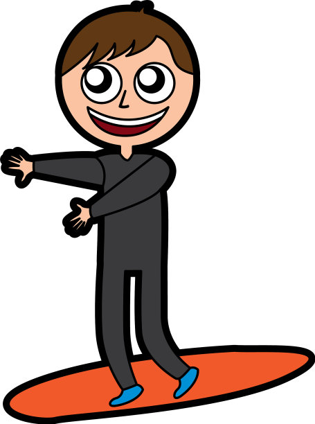 男性冲浪者角色图片下载