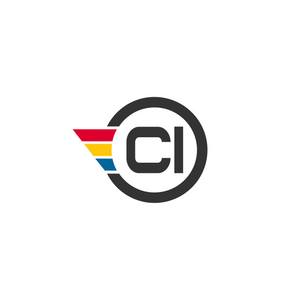 字母CI标志模板设计图片下载