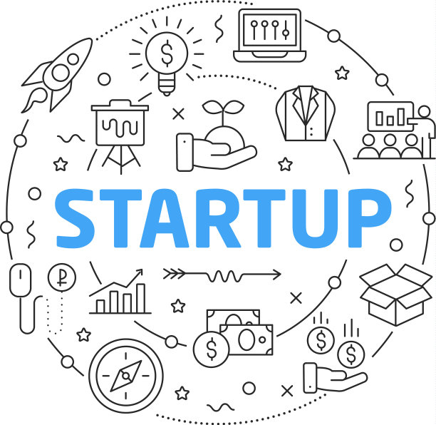 线平圆启动图片下载