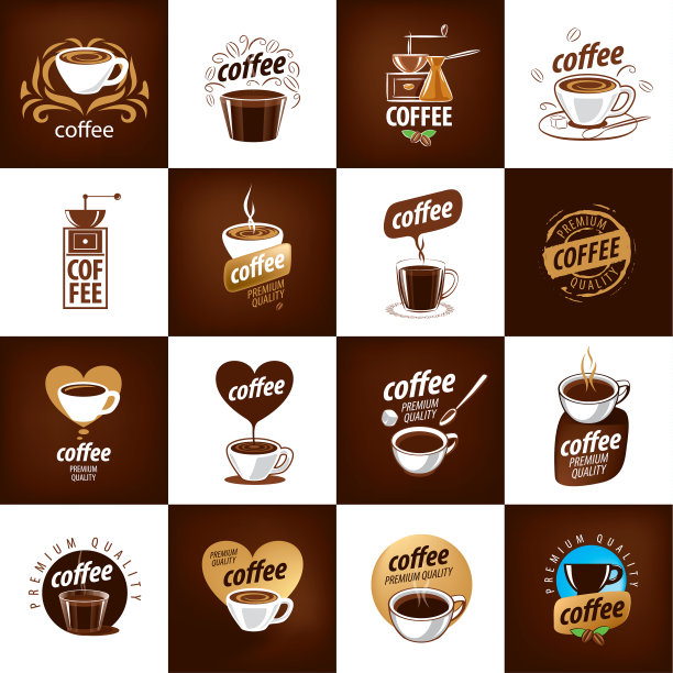 标志喝咖啡图片下载