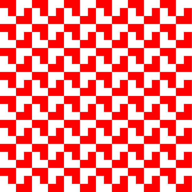 红色和白色的几何图案背景图片下载